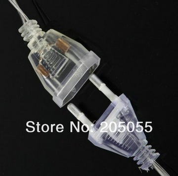 Светодиодная световая завеса с разноцветными звездами