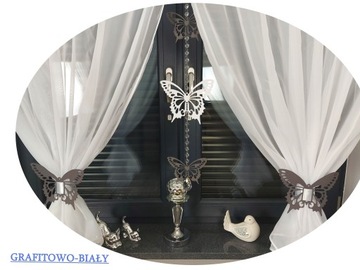 АЖУРНЫЙ КУЛОН, Ажурное украшение-гирлянда, 3 Х ХРУСТАЛЬНАЯ БАБОЧКА