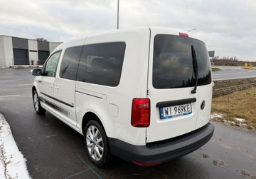 Volkswagen Caddy IV Kombi Maxi 1.4 TSI BlueMotion Technology 130KM 2020 Volkswagen Caddy MAXI 1.4 TSI 130KM DSG Salon PL Serwisowany ASO Gwarancja, zdjęcie 4