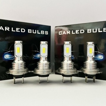 4SZT LED H7 ŻARÓWKI 8000LM LAMPA CSP ŻARÓWKA 6000K