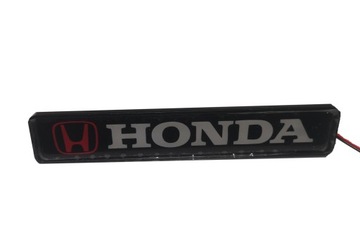 HONDA EMBLEMAT LED PODŚWIETLANE GRILL DEKORACJA