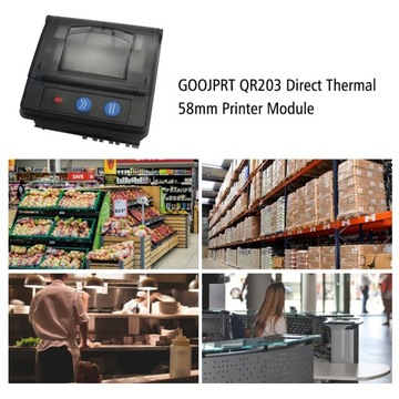GOOJPRT QR203 Модуль принтера 58 мм