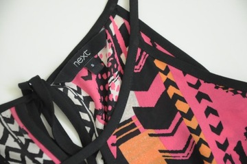 Свободный топ NEXT Boho на бретелях + галстук размера XS