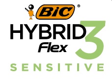 Maszynka do golenia BiC Hybrid Flex3 Sensitive 1+4