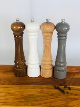 Деревянная ручная мельница для специй, СРЕДНИЕ ЦВЕТА
