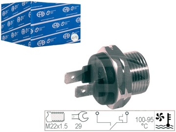 ERA 330168 PŘEPÍNAČ TERMICKÝ VENTILÁTOR CHLADIČŮ