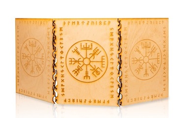 KOMPAS WIKINGÓW DREWNIANY EKRAN MISTRZA GRY