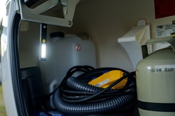 Фонарик, аккумуляторная светодиодная лампа PL 200A, инспекционный фонарь Brennenstuhl COB