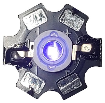 Dioda POWER LED 3W EPILEDS UV 390-410nm, 45mil PCB
