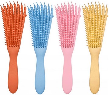 Щетка для влажных и сухих волос для распутывания волос.