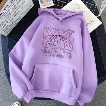 Y2K Bluzy Damska w stylu Vintage z długim rękawem