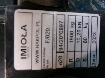 LANCIA PHEDRA II 2003R ZAŘÍZENÍ(HÁK) TÁŽNÝ ÚCHYT DO PŘÍVĚS HNÍZDO 7PIN