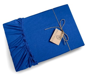 PRZEŚCIERADŁO PREMIUM 160x200 JERSEY 100% BAWEŁNA