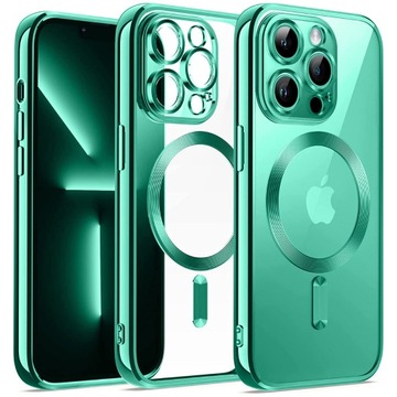 ETUI ZIELONE DO MAGSAFE CAM CASE OBUDOWA FUTERAŁ DO APPLE IPHONE 12 PRO