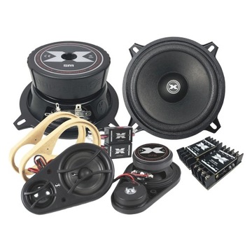 Excursion SHX-5.3C Zestaw głośników samochodowych system 3drożny 10cm 100mm