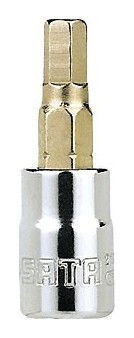 SATA GL21201 Торцевая головка с шестигранной битой 1/4 дюйма 3