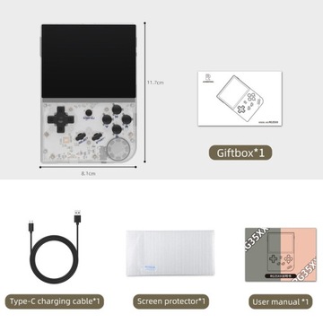 ANBERNIC RG35XX 64 ГБ GarlicOS HDMI КОНСОЛЬ