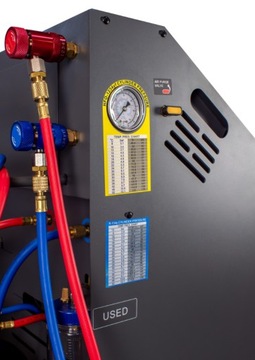 AC-ECO Станция кондиционирования воздуха «Купчик», хладагент R134A R1234YF Меню PL Автомат.