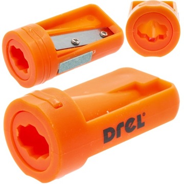 Strugaczka temperówka do ołówków stolarskich technicznych budowlanych DREL