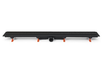 Odpływ liniowy czarny EXCLUSIVE 50, 1050 mm - CLAS
