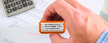 TRODAT STAMP 4911 ДЛЯ 4-СТРООЧНОГО ДИЗАЙНА КОРПОРАТИВНОГО ЛИЧНОГО ОФИСА + ЛАСТИК