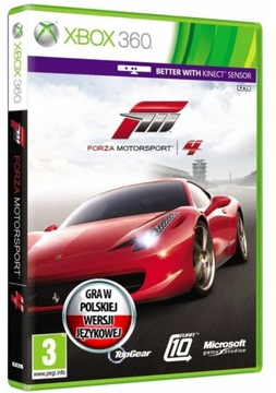 Forza Motorsport 4 XBOX 360 po Polsku PL