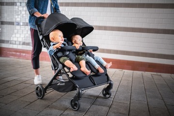 Коляска для двойни Hauck Swift X Duo Black