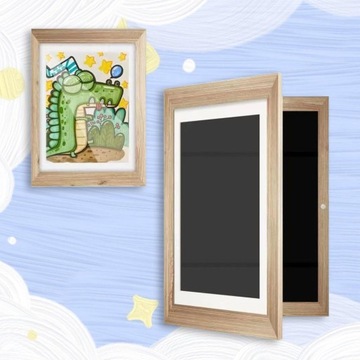 Dziecięca ramka do przechowywania obrazów dla dzieci Rysunek Crafting