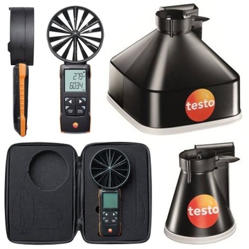 Anemometr wiatromierz z rękawami 417 - 1 TESTO