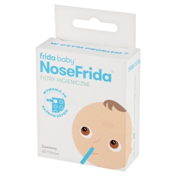Filtry Frida do aspiratora 20 sztuk