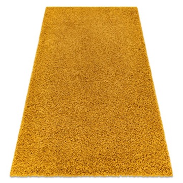 DYWAN SOFFI 140x190 cm gruby shaggy ZŁOTY #AF080