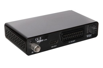 WIWA H265 DVB-T2 STB-тюнер-декодер с дисплеем