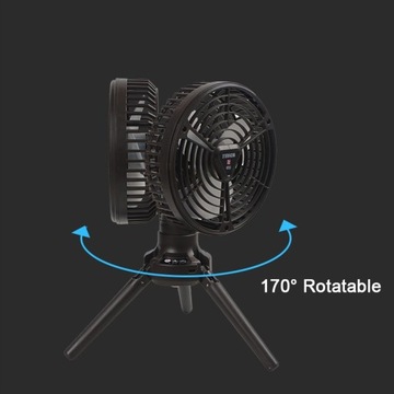 Кемпинговые вентиляторы для палаток 10400мАч