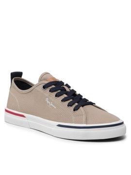 Pepe Jeans Tenisówki Kenton Smart 22 PMS30811 Camel 855