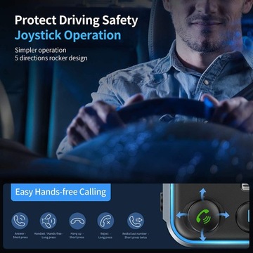 Автомобильный FM-передатчик Bluetooth 5.0