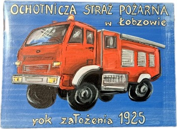 Skarbonka indywidualna wóz strażacki INDYWIDUALNA