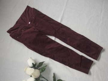 H&M SUPER SPODNIE CIĄŻOWE SZTRUKS 3838