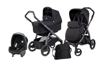 Peg Perego Set Popup Team Onyx 2w1 ( siedzisko nie jest elementem zestawu)