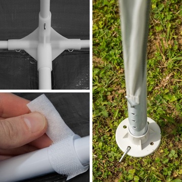 Павильон Вивара 6х3м с 5 стенами