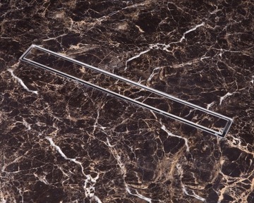 ЛИНЕЙНЫЙ СЛИВ 2в1, матовое золото, ВРАЩАЮЩИЙСЯ СИФОН, 100 см