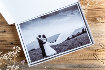 КРАСИВЫЕ МОМЕНТЫ белая картонная коробка для фотографий 15х21 15х23 Упаковка