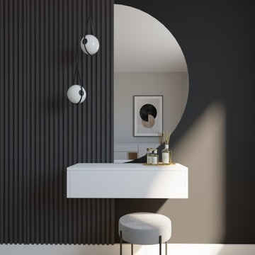 ASTRA 60 Внутренняя настенная тумбочка Белый MAT Стол