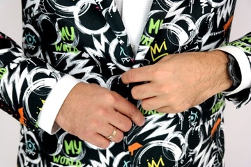 GIOVANNI PERA Marynarka męska D607 oko 64 XXXXL