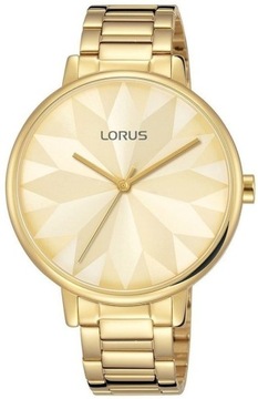 ZŁOTY MODNY ZEGAREK FASHION DAMSKI LORUS RG296NX9 GOLD - BOX