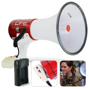 Профессиональный аккумулятор MEGAPHONE 50 Вт USB SD MP3