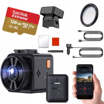 REJESTRATOR VANTRUE E1 GPS PILOT 128GB CPL