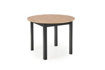 RINGO OKRĄGŁY STÓŁ 102 cm rozkładany dąb artisan