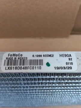 CHLADIČ FORD KUGA MK3 ESPACE LX618D048FC0604