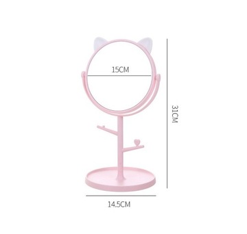 Зеркало РОЗОВОЕ CAT EA014