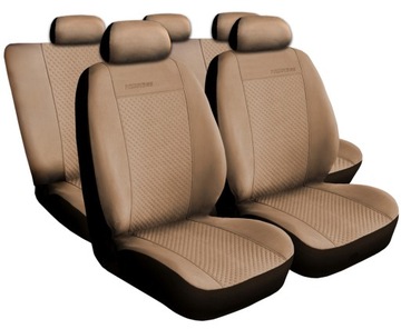 Pokrowce na fotele z alkantary do Ford Mondeo MK2 MK3 MK4 MK5 Focus Fiesta